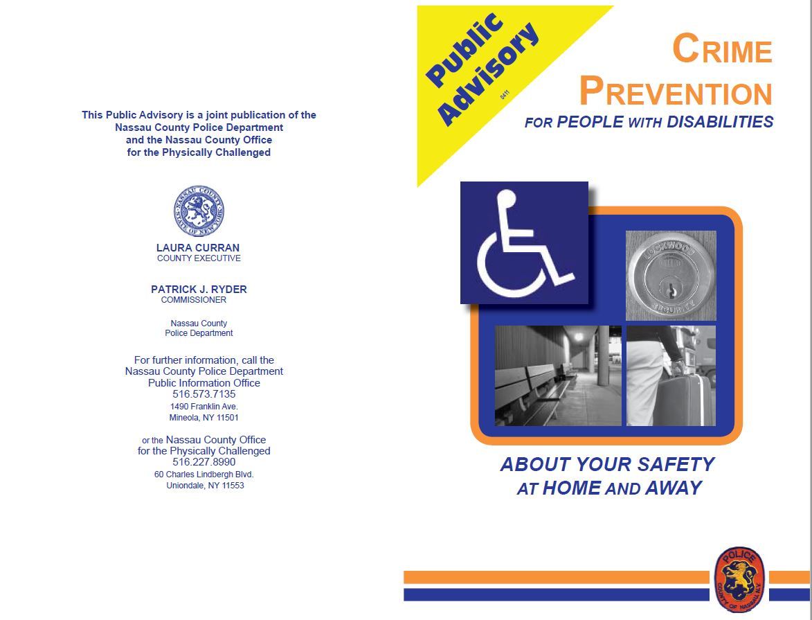 Crime Prevention People with Disablities 1